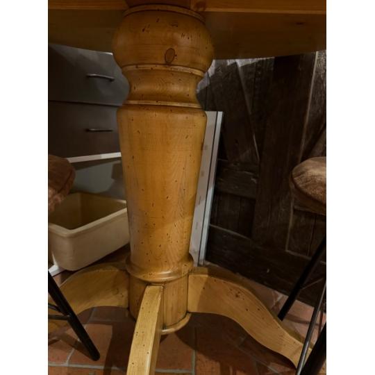 country rusztikus kerek etkezoasztal mediterran videki vintage korasztal antikolt patinas regies tomorfa natur fa termeszetes 33.jpg